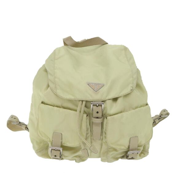 PRADA Backpack Nylon Cream - Picture 2 of 9